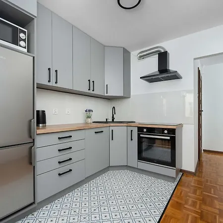 Spacious In Center With Balcony And Desk By Renters 公寓 弗罗茨瓦夫